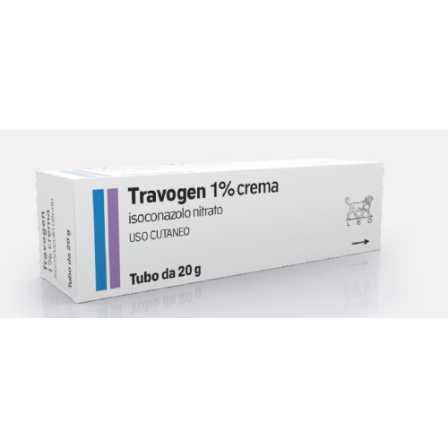 Travogen crema derm 20 g 1%