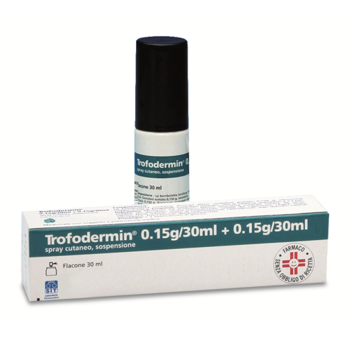Trofodermin spray cut 30 ml 5% + 5%