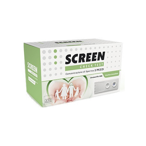 Screen test conta spermatica screen 2 pezzi