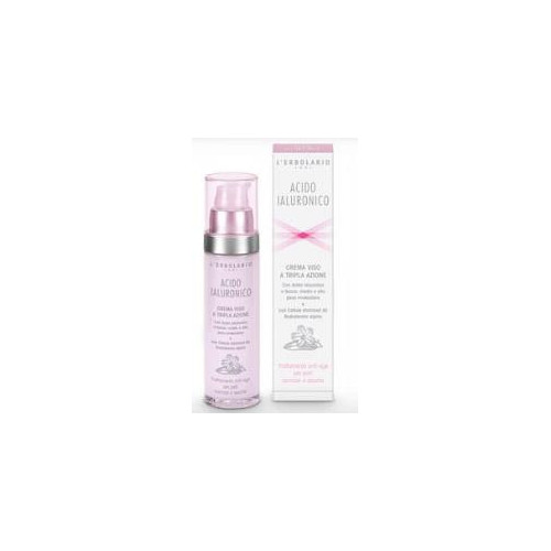 Acido ialuronico crema viso a tripla azione trattamento antiage pelli miste 50 ml